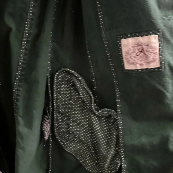 American Eagle Women’s Green Trenchcoat Size Xs - Picture 4 of 10